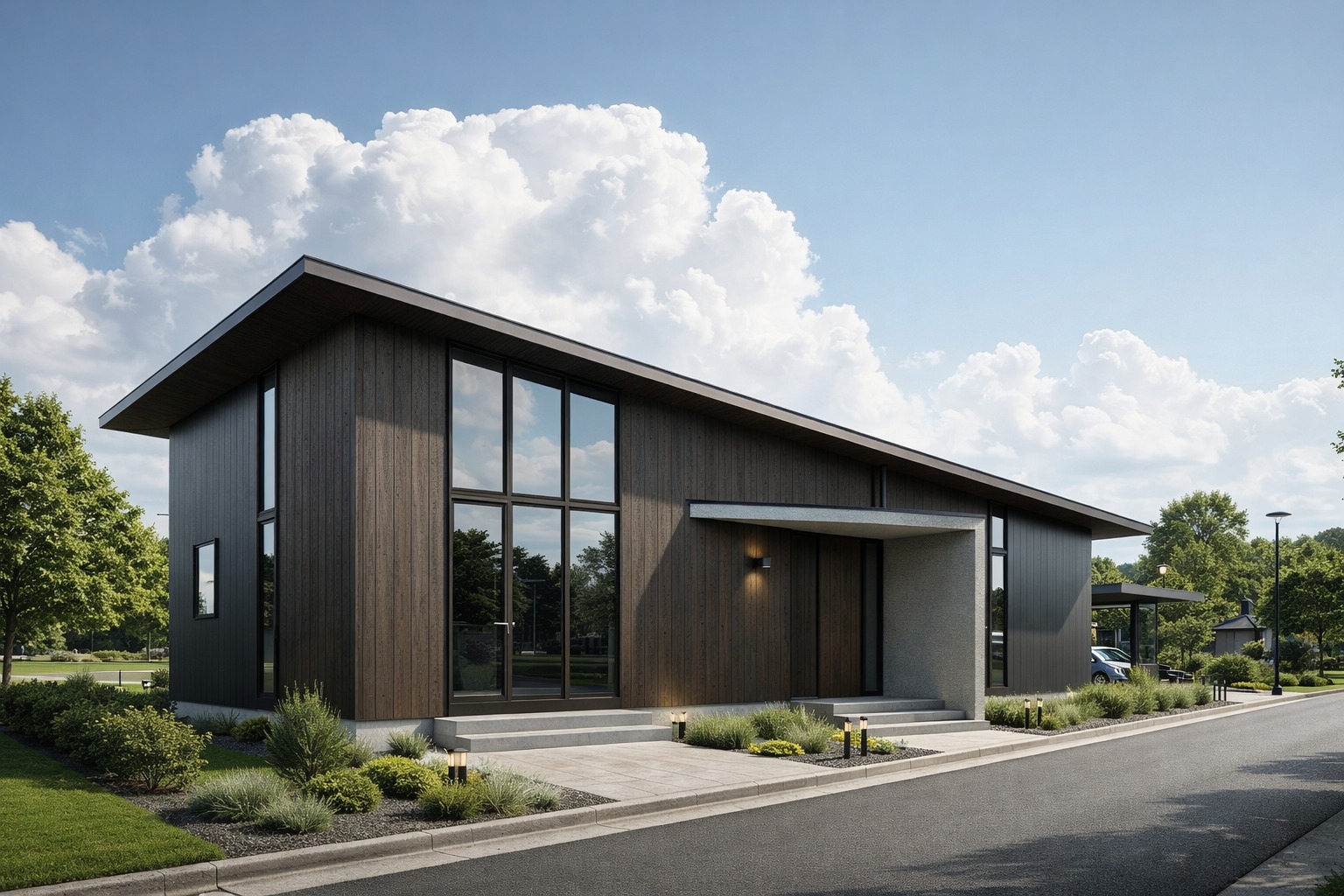 芽室町 OPEN HOUSE 外観